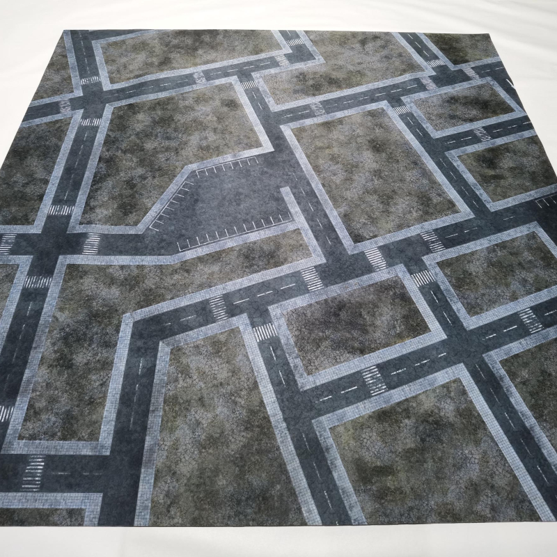City Streets 8mm scale Playmat / GripMat Multiple sizes! Perfect for ...