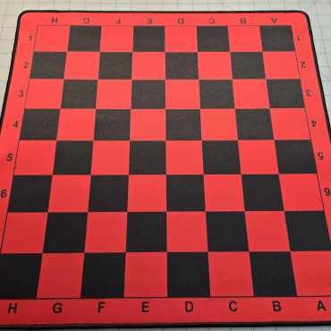 18 x 18 Portable Chess / Checkers Board with 2" squares GripMat
