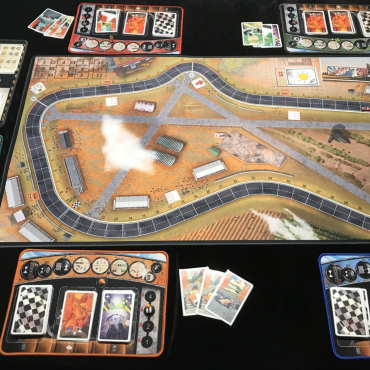 Silverstone and Watkins Glen tracks Double-Sided Heat: Pedal to the Metal 38" x 20.5" Play Mat  Unofficial Upgrade