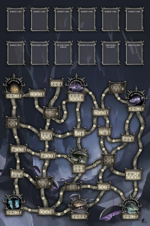 Tyrants of the Underdark Play Mat - Unofficial Upgrade
