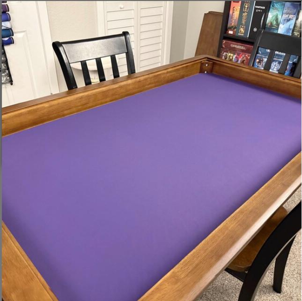 4ft-5 3/4in x 2ft-5 1/2in (53.75" x 29.5") Game Mats / Solid Colors - Ideal for Coperat Game Table sold on Amazon