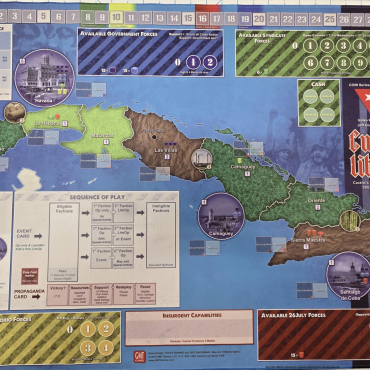 Cuba Libre - 34.5" x 22" GripMat / Play mat with stitched edging  Official Upgrade