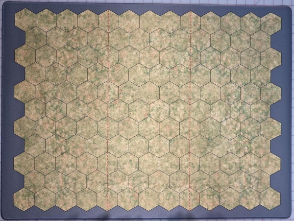 23" x 31" Command & Colors Tricorne GripMat with stitched edging  Unofficial Upgrade