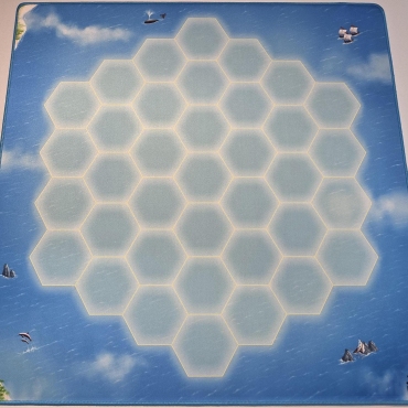 Settlers GripMat 24" x 24"  2- 6 player playmat Unofficial Upgrade