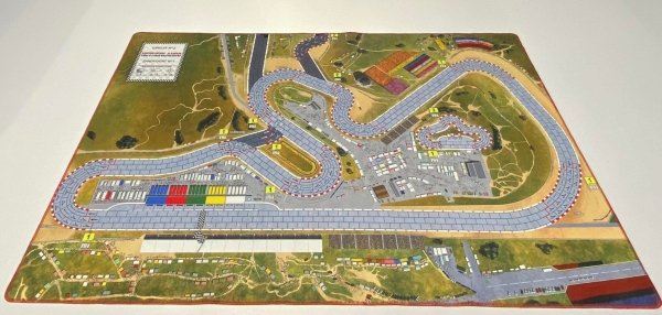 Double-Sided Formula De GripMat 28.5" x 41.5" Tracks Monaco and Netherlands No. 1  Unofficial Upgrade