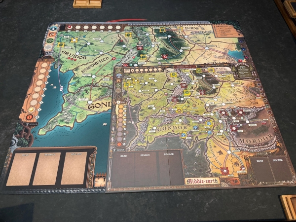 LoTR Fate of the Fellowship 41.25" x 35.5" Play Mat - Unofficial Upgrade