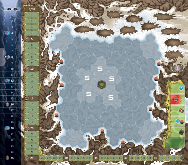 22" x 25" Revive Play Mat with expansion - Locks Tiles in place!  Unofficial Upgrade