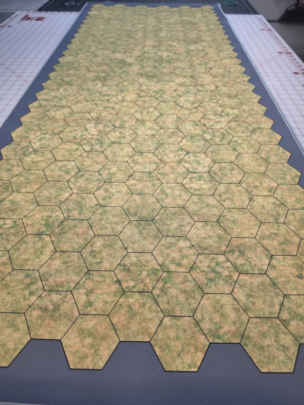 Epic Command & Colors  59" x 24" GripMat / Play mat with stitched edging