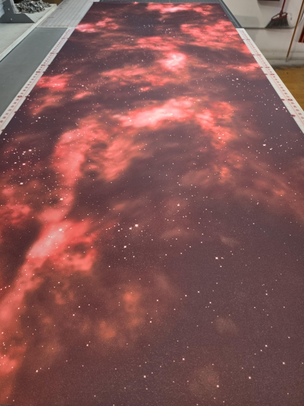 Red Nebula Play mat / GripMat Perfect for Star Wars X-Wing or Armada