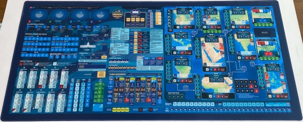 Mr. President Deluxe 53" x 24" All-inclusive GripMat / Play mat with stitched edging  Official Upgrade