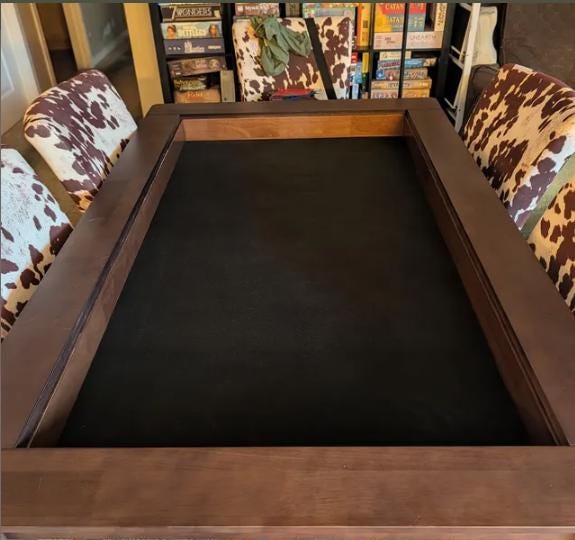 Black Play mat / GripMat  Multiple sizes! Perfect for Miniatures, RPGs and Table top gaming!